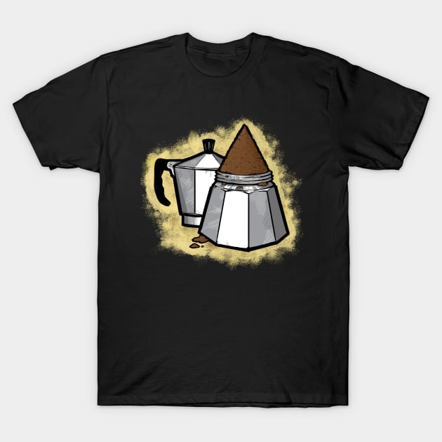 Espresso in the Moka T-Shirt by bulacignale